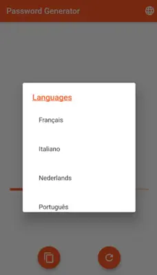 Password Generator android App screenshot 1